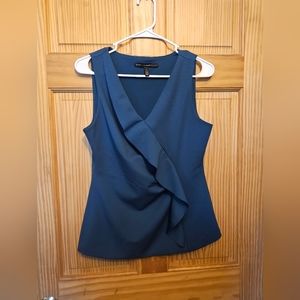 White House Black Market blue blouse